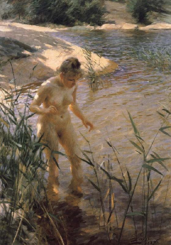 Anders Zorn Reflexer (Reflexions) china oil painting image